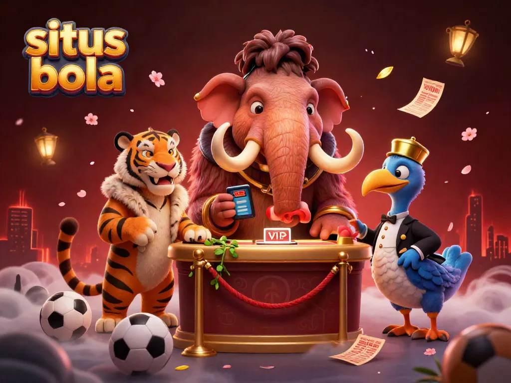 Sign up for situs bola and enjoy thrilling sports betting action with engaging character interactions.