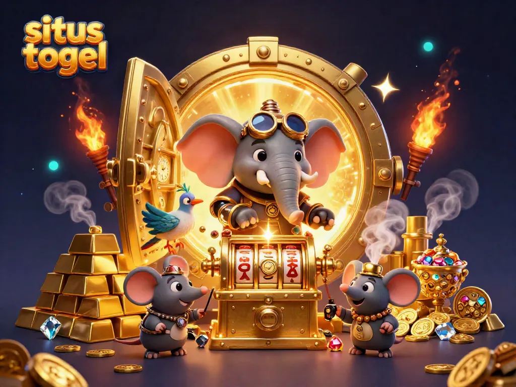 Experience exciting gameplay with situs togel amidst golden treasures and dynamic characters.