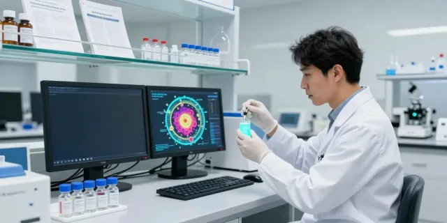 Discover the glow blend peptide buy selection in a professional lab environment.