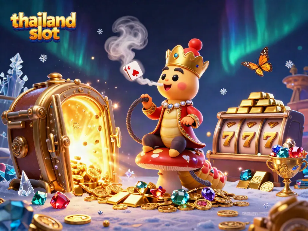 Engage with thailand slot excitement in a vibrant scene featuring dynamic casino elements.