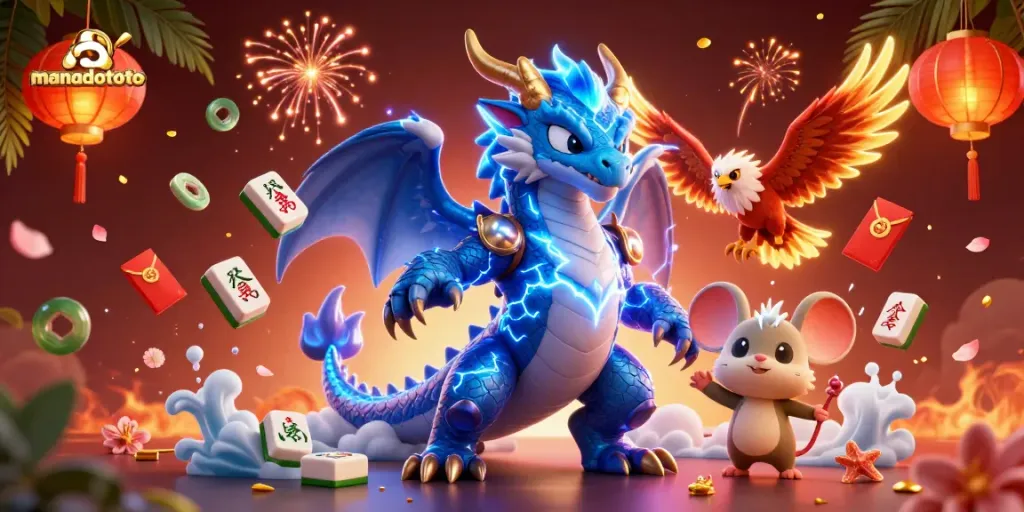 Experience winning excitement with manadototo's vibrant casino scene, showcasing dynamic game elements.