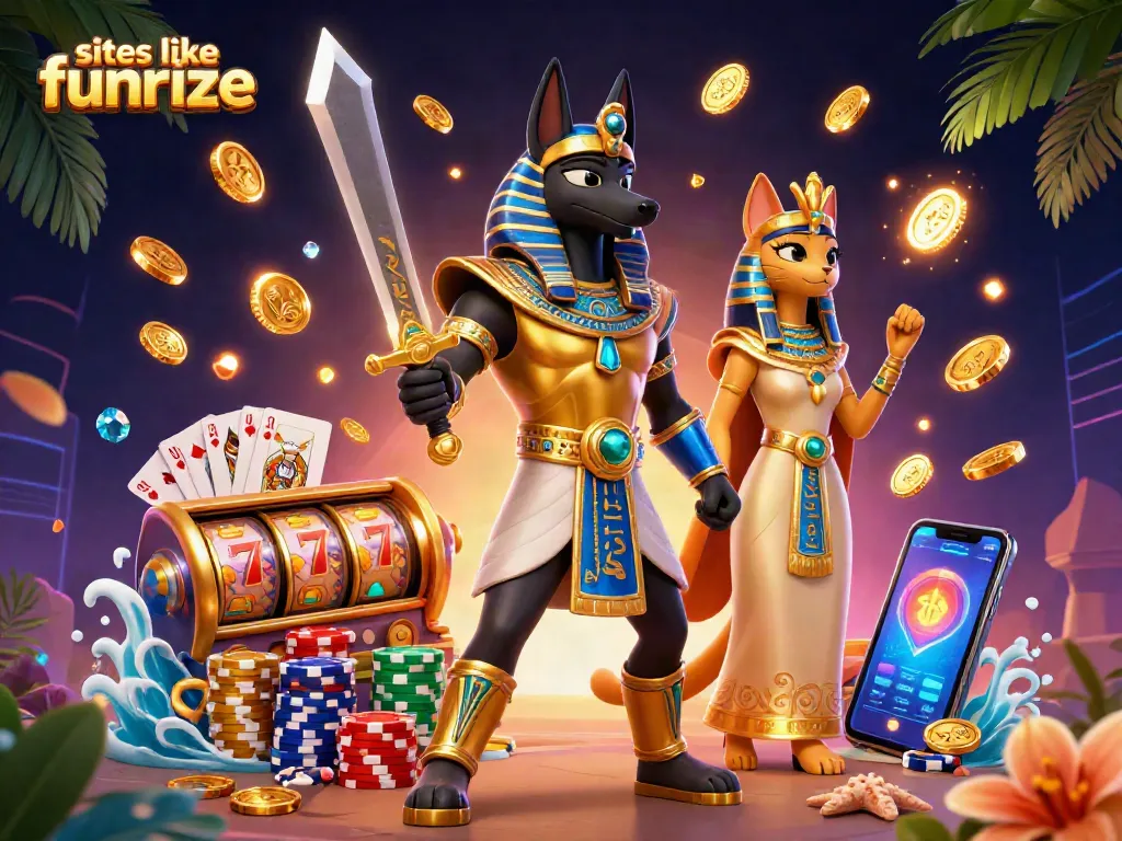 Spin and win with exciting games at sites like funrize, featuring epic slot machines and vibrant characters.