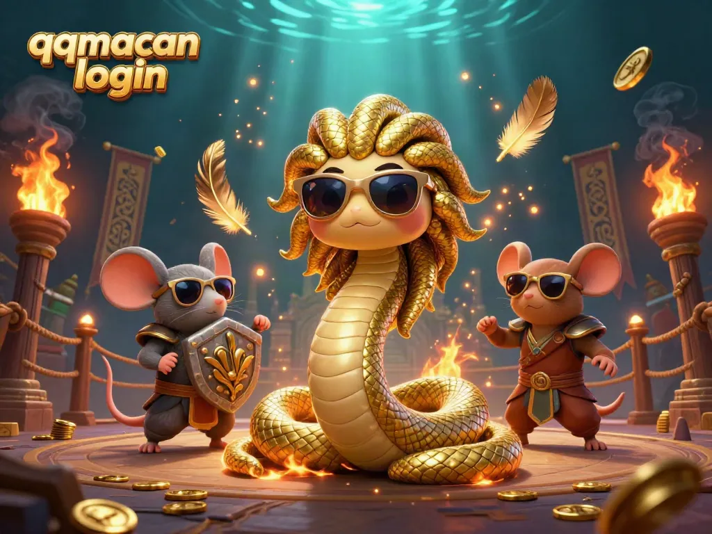 Experience thrilling action with the qqmacan login as Medusa and friends spin for high stakes!